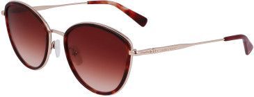 Longchamp LO170S sunglasses in Rose Gold/Red Havana