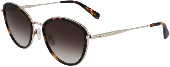 Longchamp LO170S sunglasses in Gold/Havana