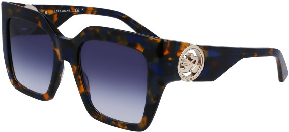 Longchamp LO734S sunglasses in Havana Blue