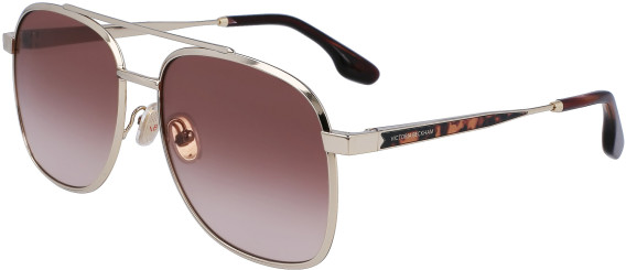 Victoria Beckham VB233S sunglasses in Gold/Brown
