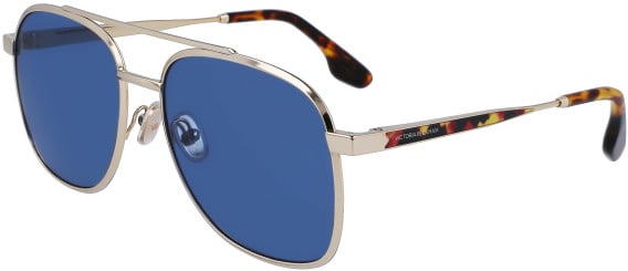 Victoria Beckham VB233S sunglasses in Gold/Blue