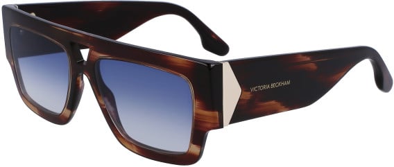 Victoria Beckham VB651S sunglasses in Dark Brown Horn