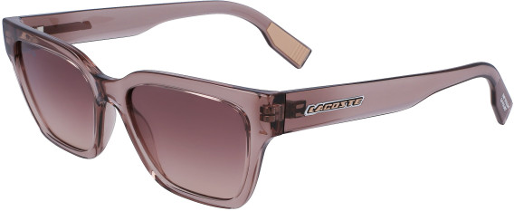 Lacoste L6002S sunglasses in Transparent Grey