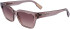 Lacoste L6002S sunglasses in Transparent Grey