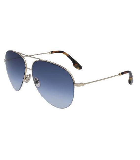 Victoria Beckham VB90S sunglasses in Gold/Blue
