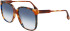 Victoria Beckham VB610SCB sunglasses in Chocolate Smoke/Havana Blue