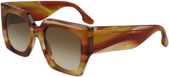 Victoria Beckham VB608S sunglasses in Honey Smoke