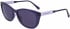 Calvin Klein Jeans CKJ20500S sunglasses in Crystal Dark Purple