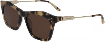 Calvin Klein CK20700S sunglasses in Khaki Tortoise