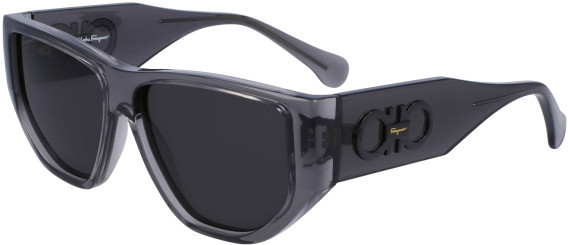 Salvatore Ferragamo SF1077S sunglasses in Transparent Grey