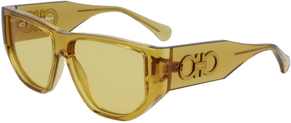 Salvatore Ferragamo SF1077S sunglasses in Transparent Yellow