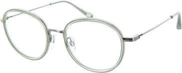 TB8268 Glasses in Crystal Green