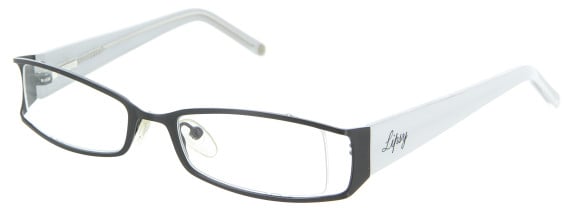 Lipsy 37T glasses in Black/White