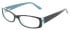 Lipsy 28 glasses in Brown/Light Blue