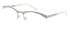 Lipsy 80 glasses in Silver Sparkle