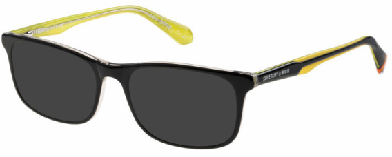 Superdry SDO-3009 sunglasses in Black Yellow