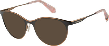 Superdry SDO-3014 sunglasses in Matt Black