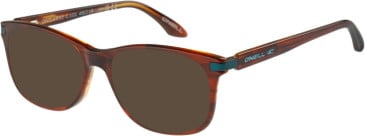 O'Neill ONO-4532 sunglasses in Gloss Brown Horn