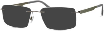TITANFLEX TFO-823014-57 sunglasses in Green