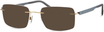 TITANFLEX TFO-823014-54 sunglasses in Gold