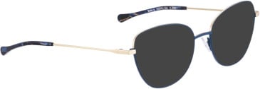 Bellinger Bold-6 glasses in Blue/Gold