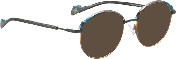 Bellinger Crown-7 glasses in Green/Green