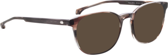 Entourage of 7 Hank-Skxl glasses in Clear Brown/Clear