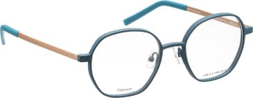 Bellinger Boldline-4 glasses in Blue/Rose Gold