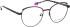 Bellinger Divine glasses in Purple/Black