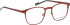 Bellinger Heat glasses in Red/Black