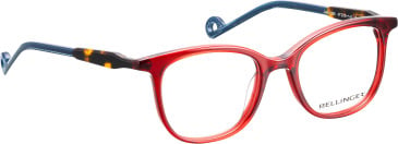 Bellinger Just-380 glasses in Red/Red