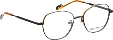 Bellinger Kara-2 glasses in Black/Yellow