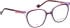 Bellinger Less-Ace-2386 glasses in Clear Purple