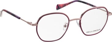 Bellinger Line-1 glasses in Purple/Rose Gold