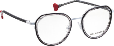 Bellinger Love-Friendships glasses in White/White