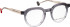 Bellinger Love-Hope glasses in Grey/Pink