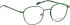 Bellinger Outline-5 glasses in Green/Grey