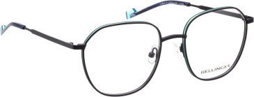 Bellinger Outline-6 glasses in Black/Green