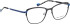 Bellinger Pinlines glasses in Black/Blue