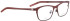 Bellinger Shinysand-4 glasses in Red/Red
