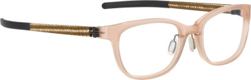 Blac Eldora glasses in Peach/Brown