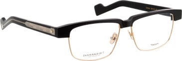 Entourage of 7 Cobain glasses in Black/Gold
