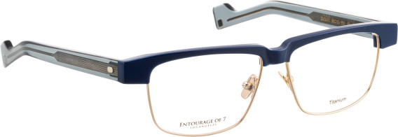 Entourage of 7 Cobain glasses in Blue/Gold