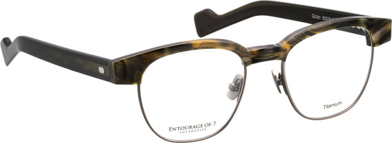 Entourage of 7 Colton glasses in Green/Grey