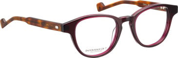 Entourage of 7 Eloize glasses in Purple/Brown