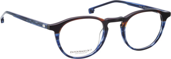 Entourage of 7 Grady glasses in Brown/Blue