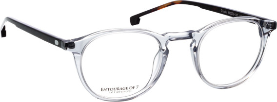 Entourage of 7 Grady glasses in Crystal/Brown