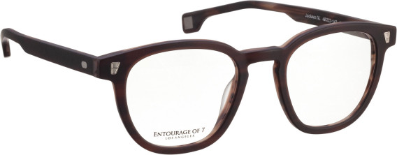 Entourage of 7 Jackson-Xl glasses in Brown/Brown