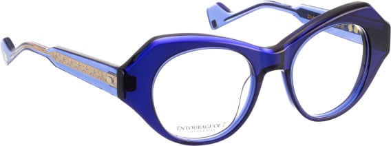 Entourage of 7 Olinda glasses in Blue/Blue