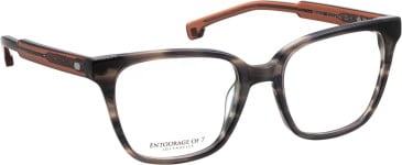 Entourage of 7 Serenity glasses in Grey/Brown